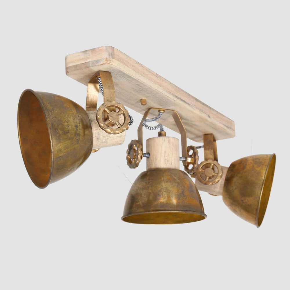 Spot en saillie 3 lumières Gearwood Steinhauer 8712746135046