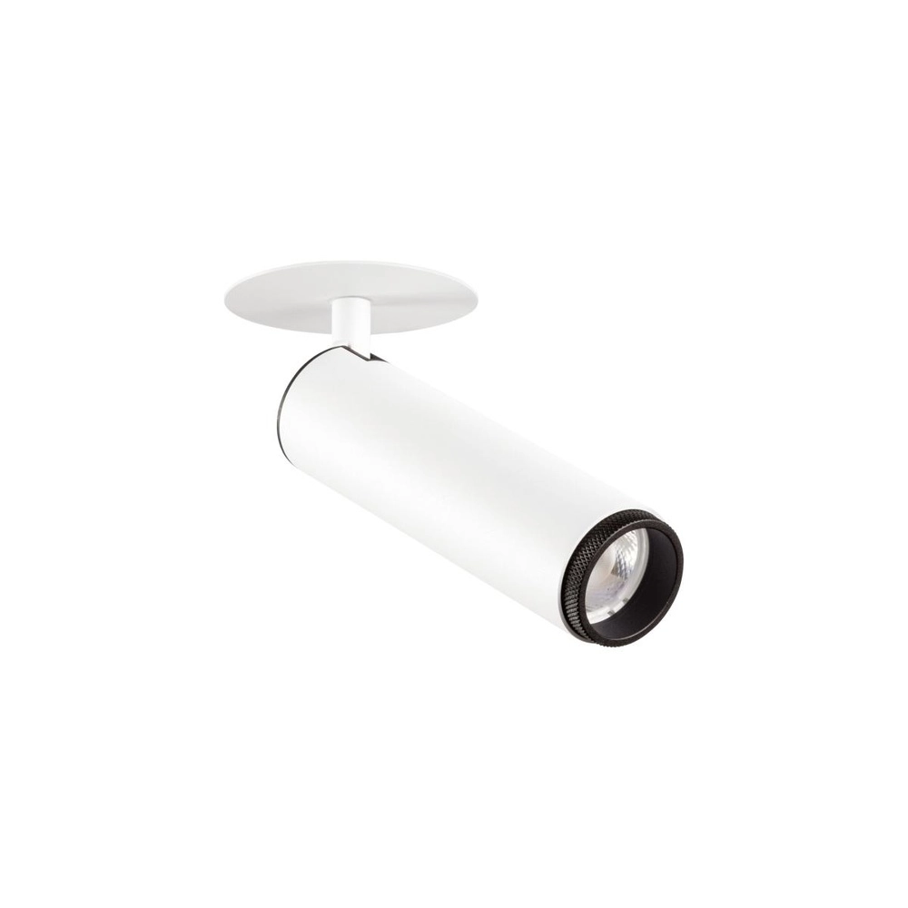 Spot encastré Grip! M blanc avec noir 2700K SLV 4024163304528