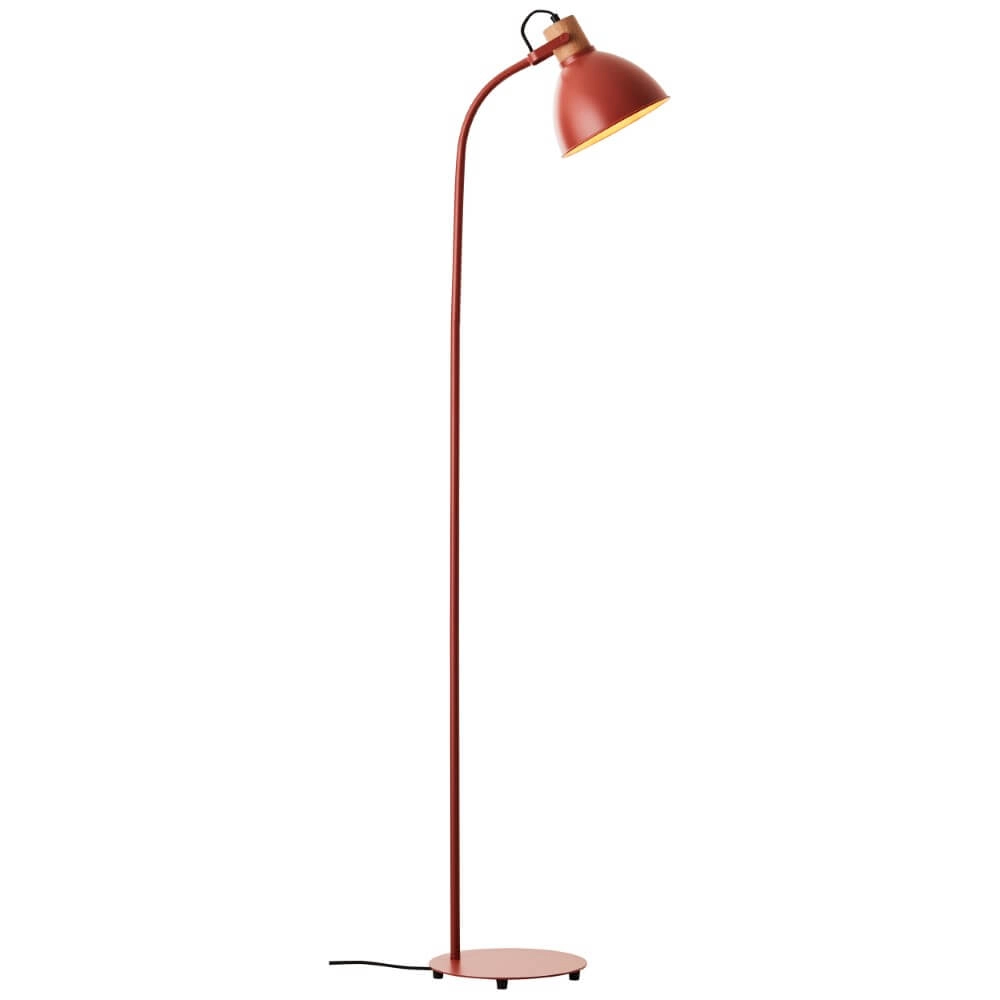 Lampe sur pied Erena rouge Brilliant 4004353413025