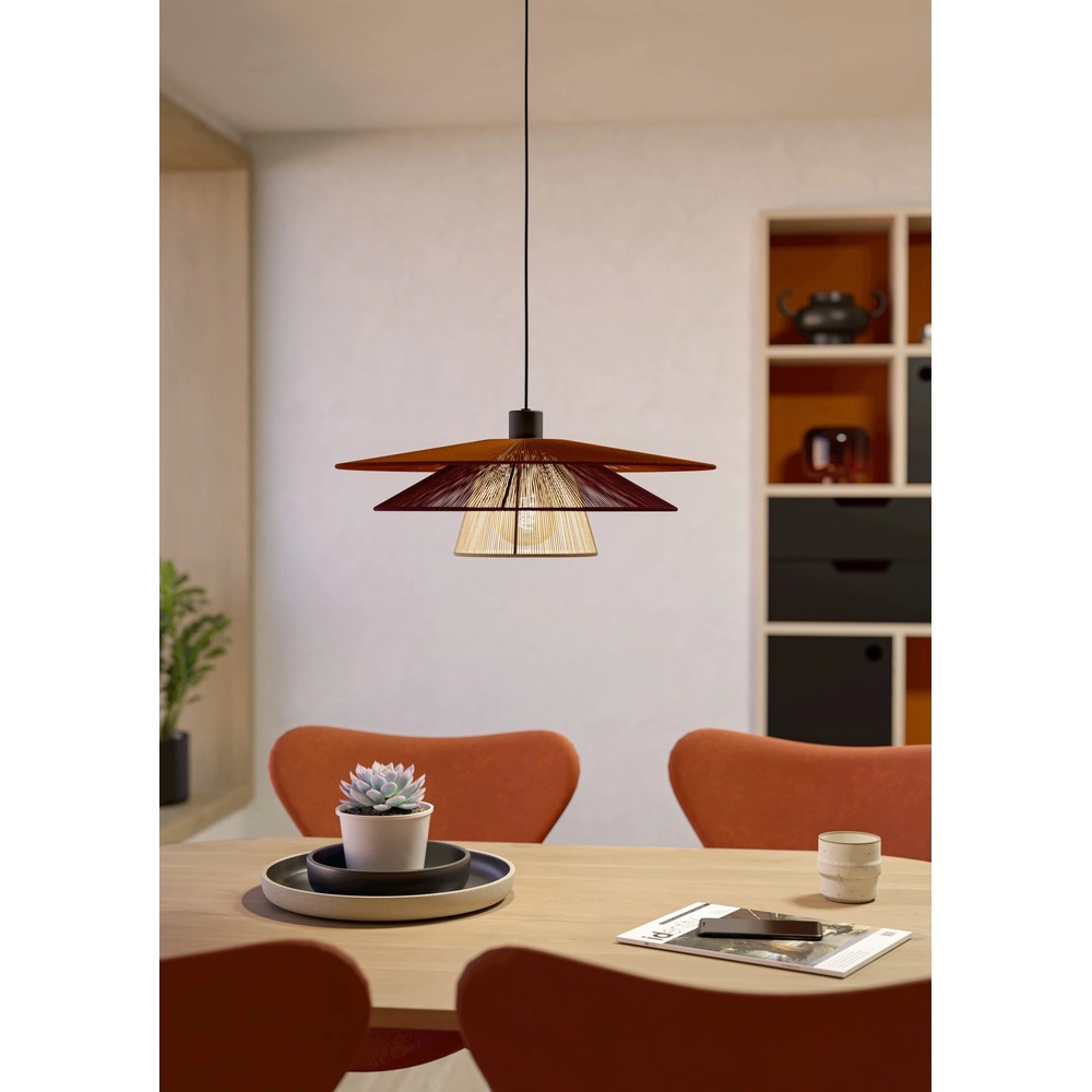 Lampe suspendue filaire Pignona Ø 50cm de couleur Eglo 9008606391158