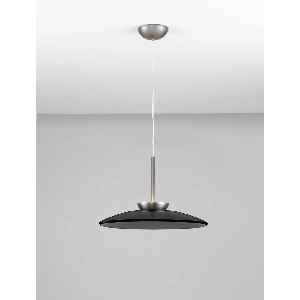 Suspension Esti verre marron Ø 50cm Lyora 5212017461841