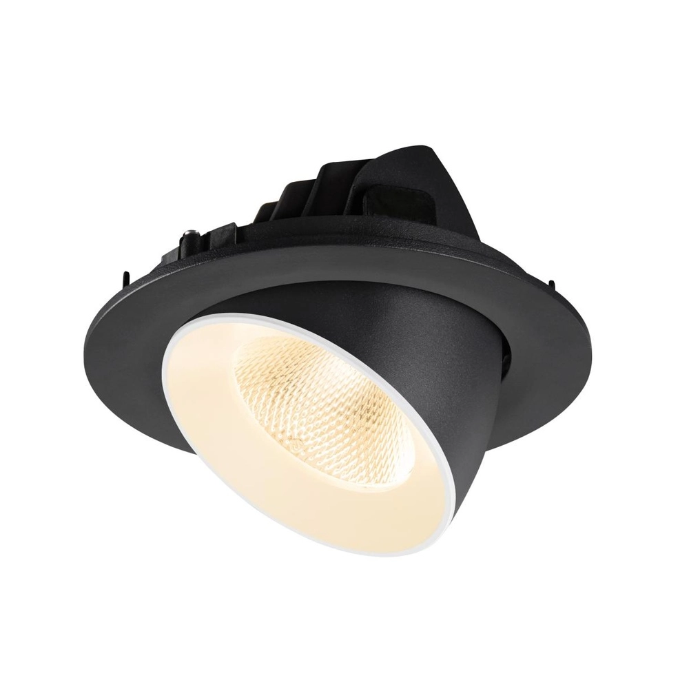 Spot encastré Numinos Gimble L noir/blanc 2700K - 20 deg SLV 4024163310505