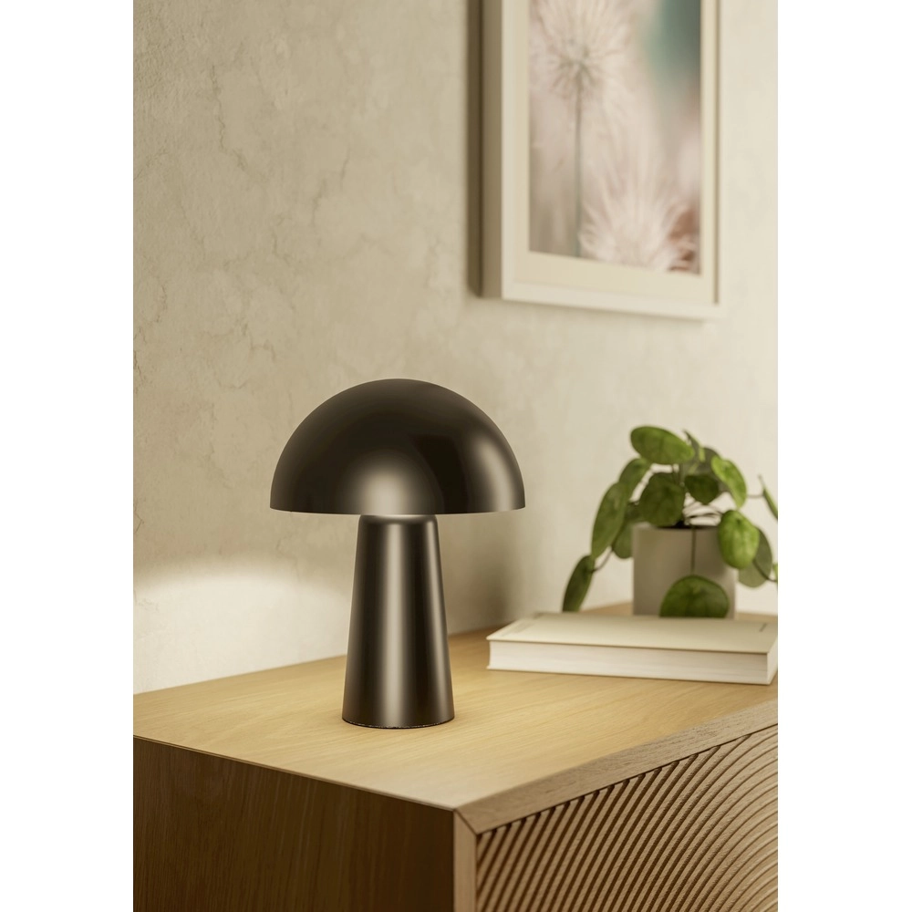 Lampe de table Bufalara Noir Eglo 9008606405336