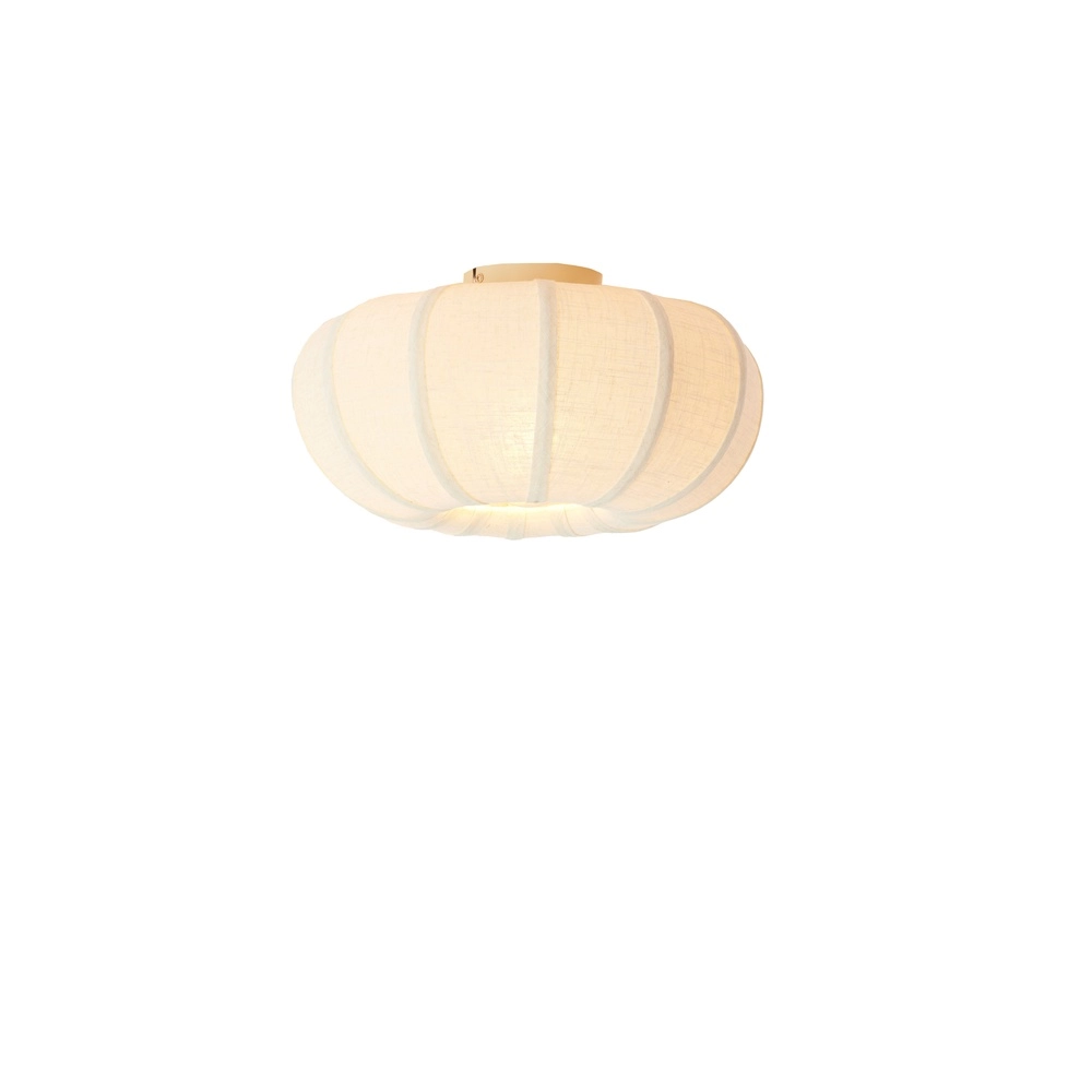 Lampe de plafond Japandi Zosia Ø 40cm - crème - 1x E27 Light & Living 8717807831813