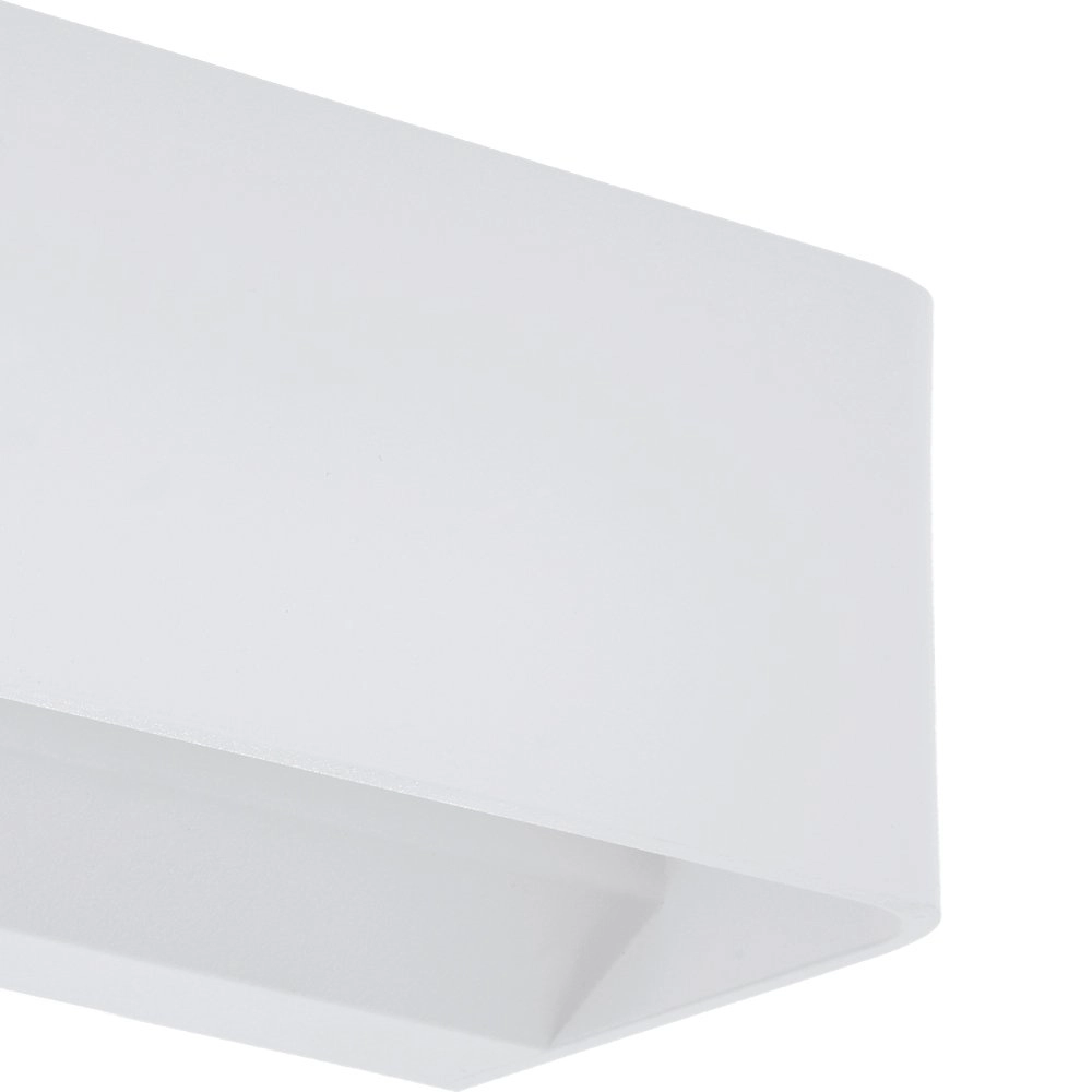 Spot mural LED Sania 4 10w - 3000K - 20cm blanc Eglo 9002759984229