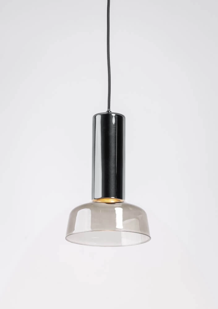 Lampe suspendue Beal verre fumé Ø 18cm ETH 8720195308256