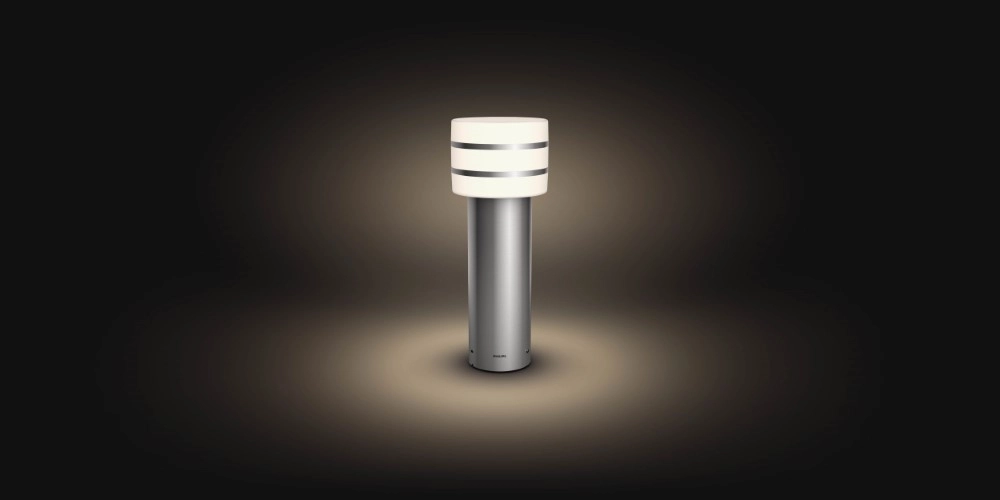 Lampe de jardin Hue Tuar Gris argent Philips 8718696166086