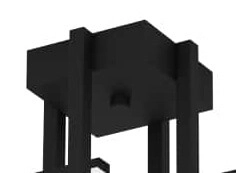 Plafonnier noir Ipolitto dirigé Eglo 9002759998172