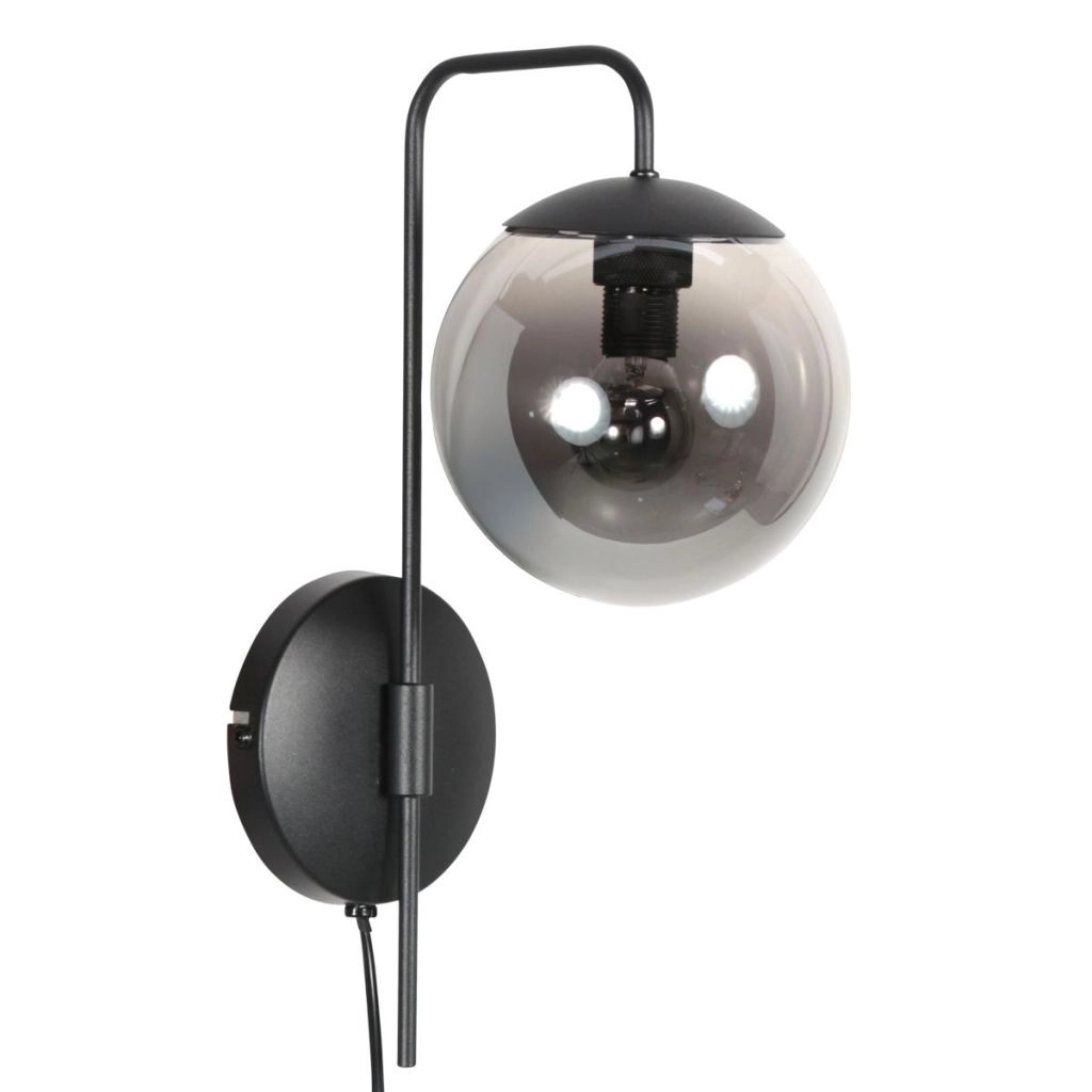 Lampe murale Bollique Noir Steinhauer 8712746184716