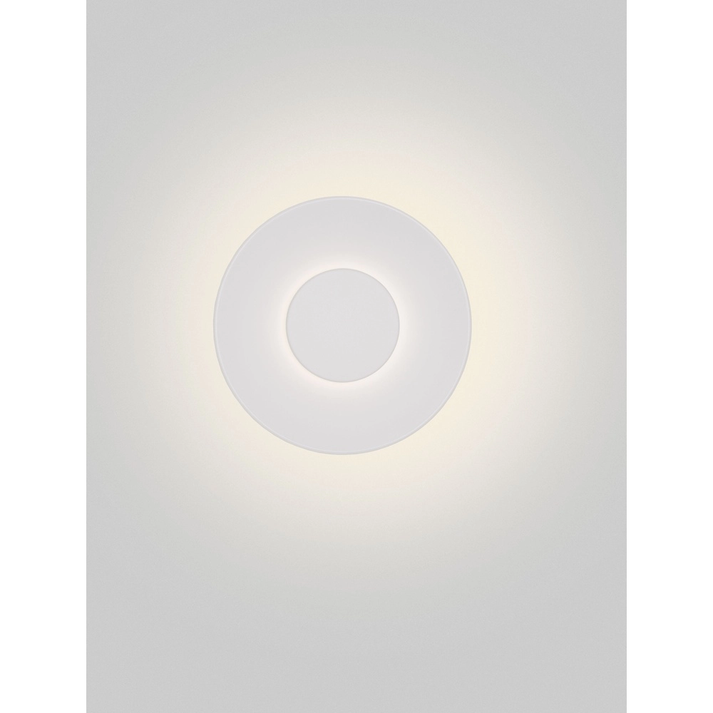 Applique murale ronde Cico blanc