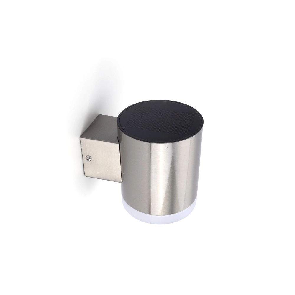 Lampe murale solaire True Acier inoxydable Lyora 5055788300748