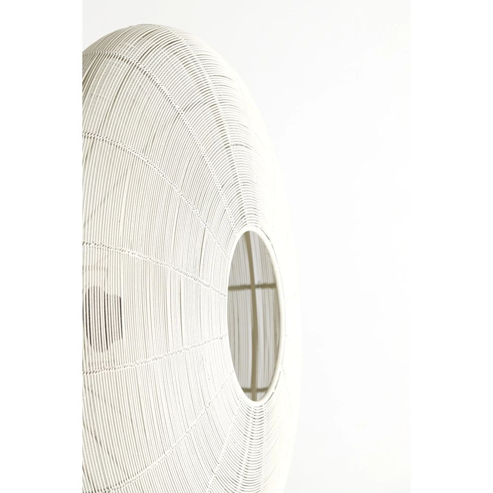 Lampe de plafond en métal Bahoto Ø 51cm - crème mate Light & Living 8717807706050