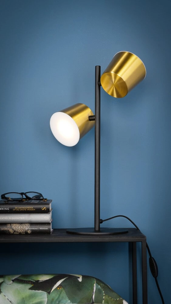 Lampe de table noire et dorée Altamira Stars of Light 9002759399863