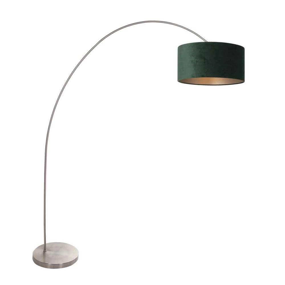 Lampe à arc Solva Métal avec capuchon vert