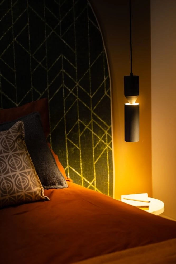 Lampe suspendue noire Pencil Ø 8 cm ETH 8720195305118