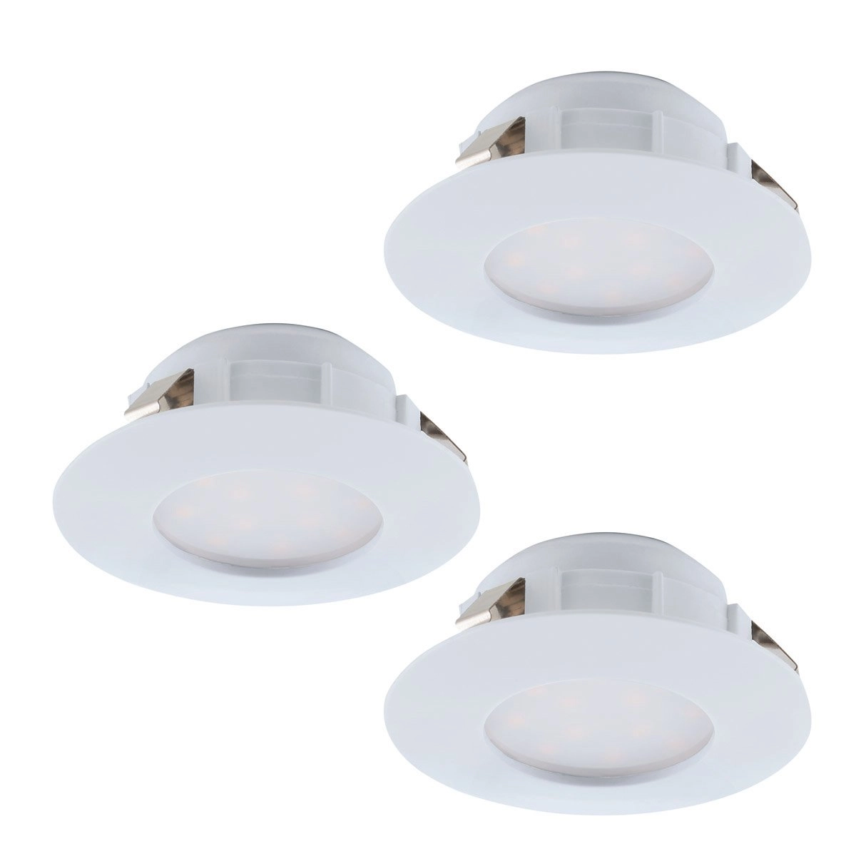 Spot LED Pineda (3) 3x6w - 3000K - 7,8cm blanc Spot LED Pineda (3) 3x6w - 3000K - 7,8cm blanc