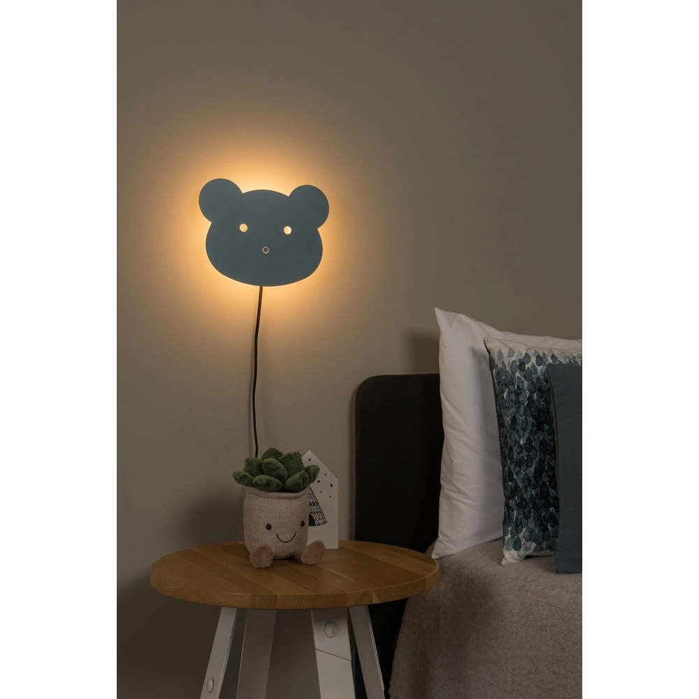 Lampe murale de la chambre des enfants Charlie bleu Lucide 5411212441775