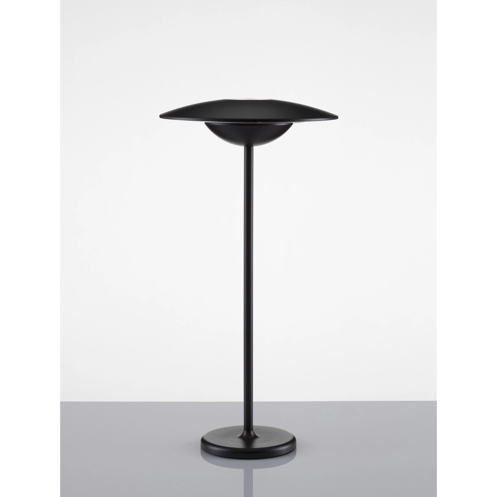 Lampe de table Fumo Noir rechargeable Lyora 5212017432636