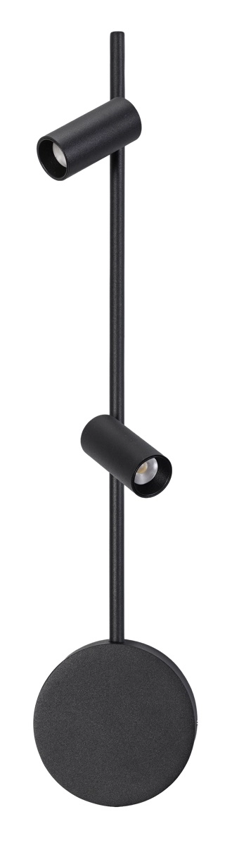 Lampe de lecture murale en LED Minora LED 2x - Noir ETH 8720195311379