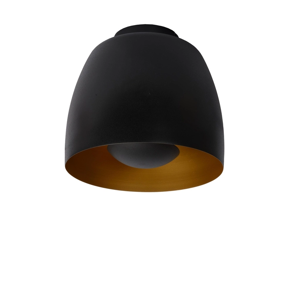 Lampe de plafond Nolan Ø 24cm noir