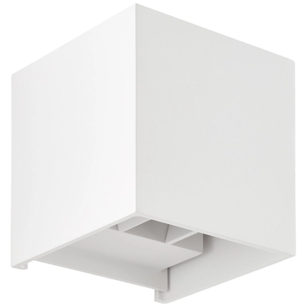 Applique Isak 10x10cm blanc Brilliant 4004353349270