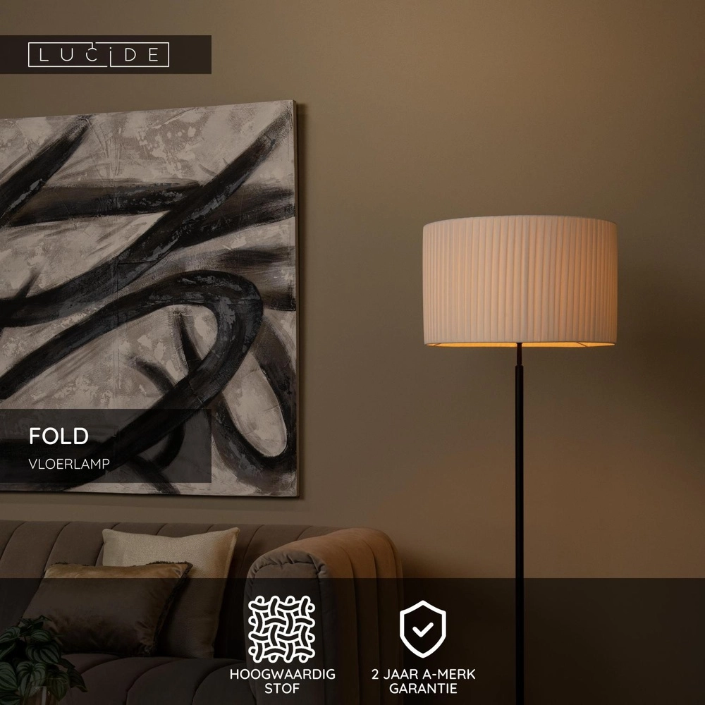 Lampadaire de conception Fold Ø 45cm x 150cm Lucide 5411212212146