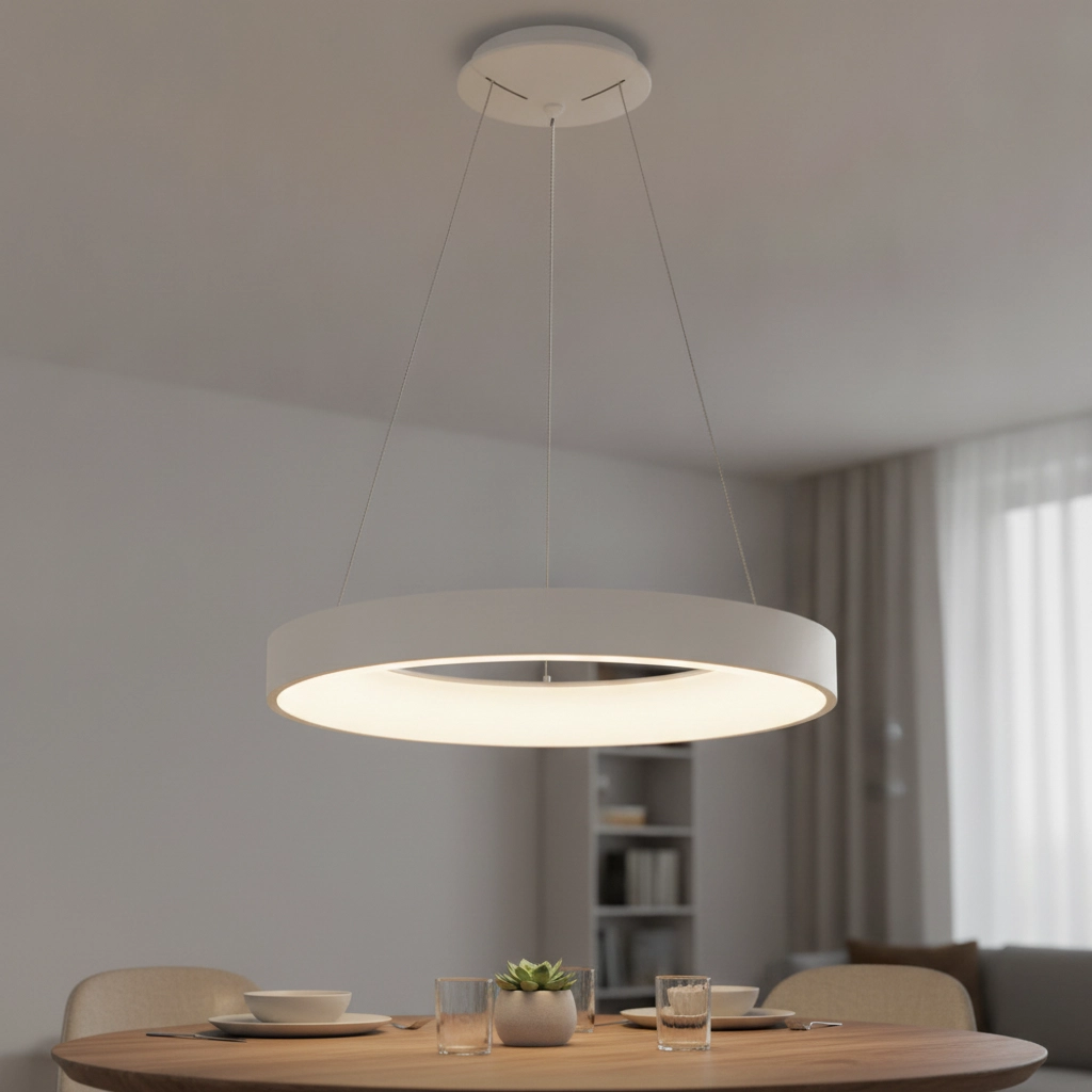 Suspension Rando Thin blanc Ø 60cm