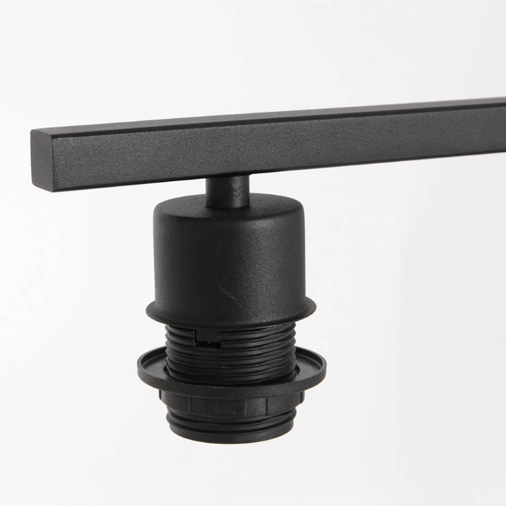 Lampe de table moderne Stanger noir avec velours bleu Steinhauer 8712746152111