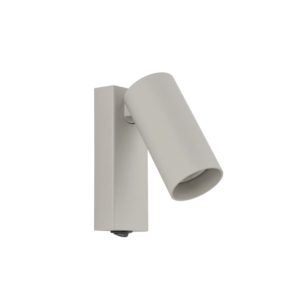 Projecteur directionnel Fourty avec interrupteur - gris clair