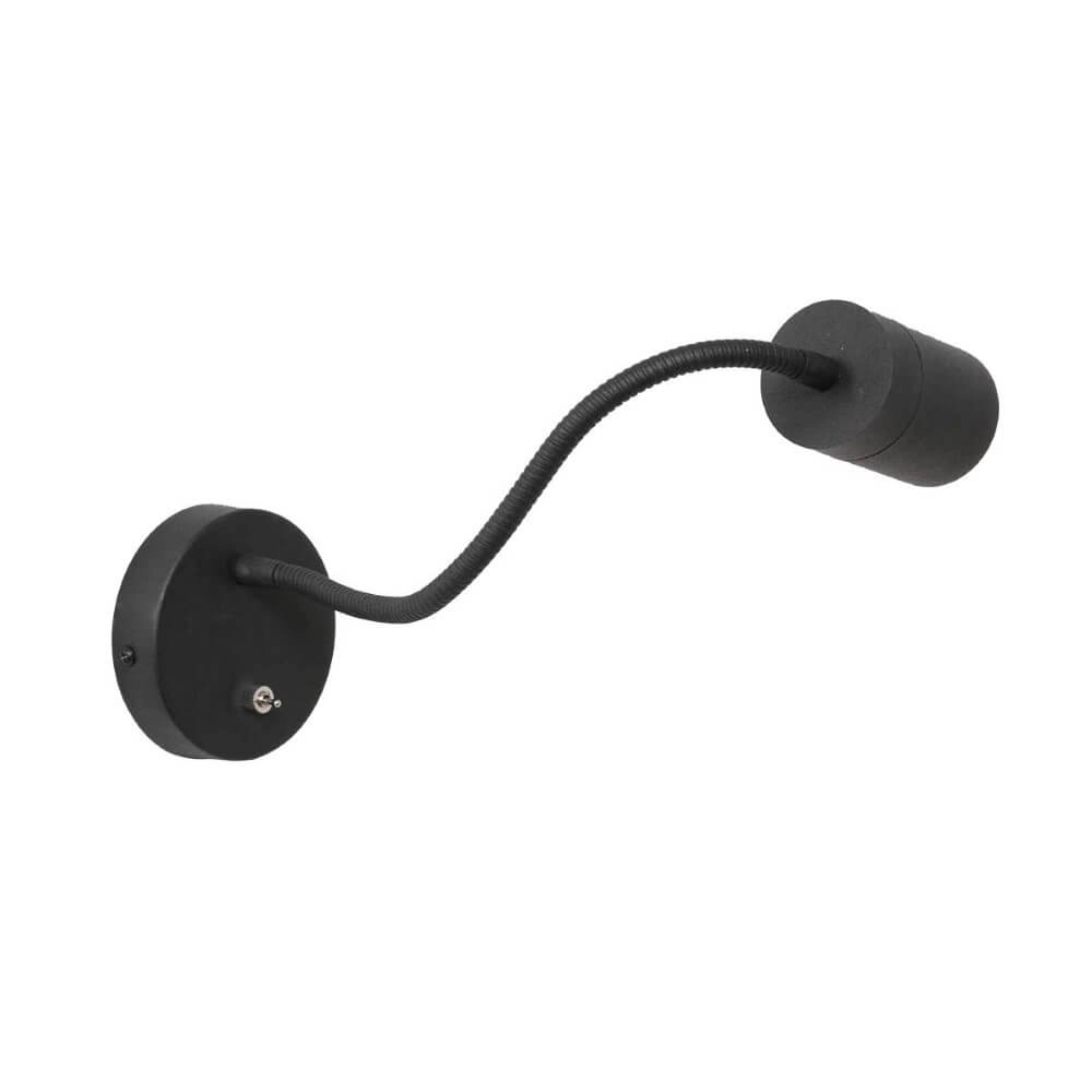 Lampe de chevet flexible Upround noir Steinhauer 8712746161373