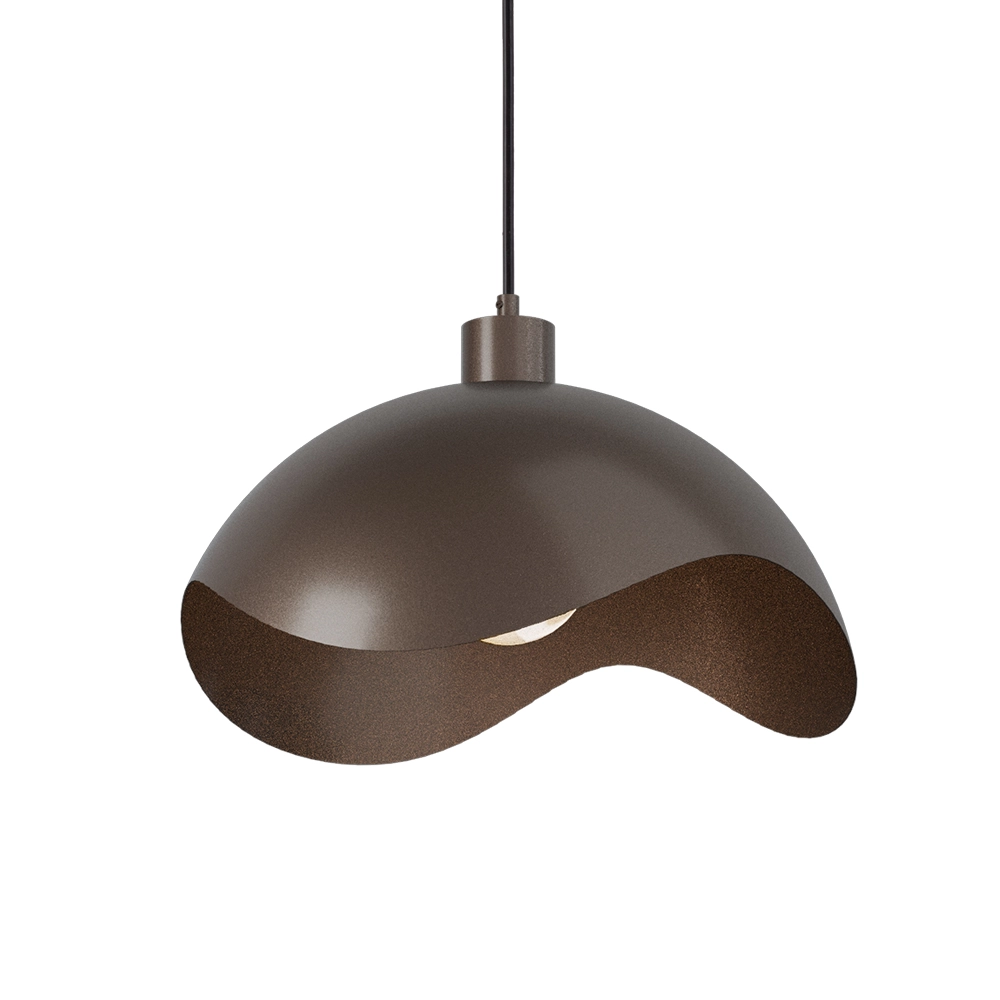 Lampe pendante de conception Volta Ø40cm - ondulé - cacao Masterlight 8718121395609