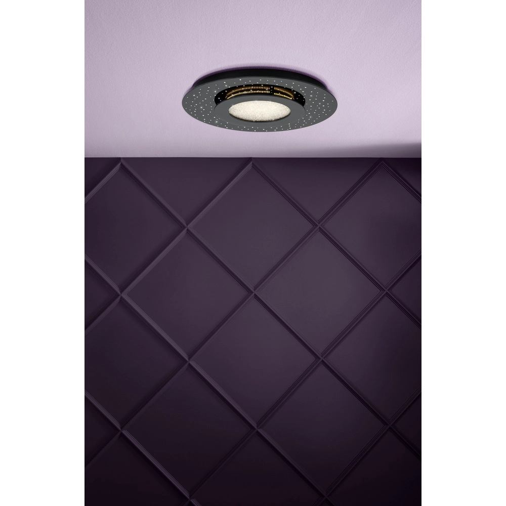 Lampe de plafond Azurreka Noir Eglo 9002759337117