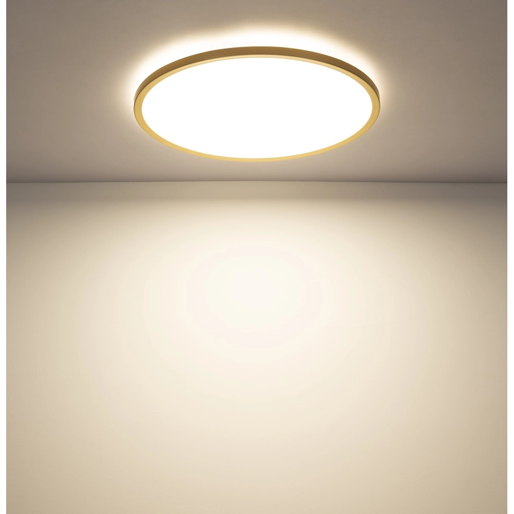 Éclairage de plafond Sapana Ø 42cm d’or Globo 9007371448425