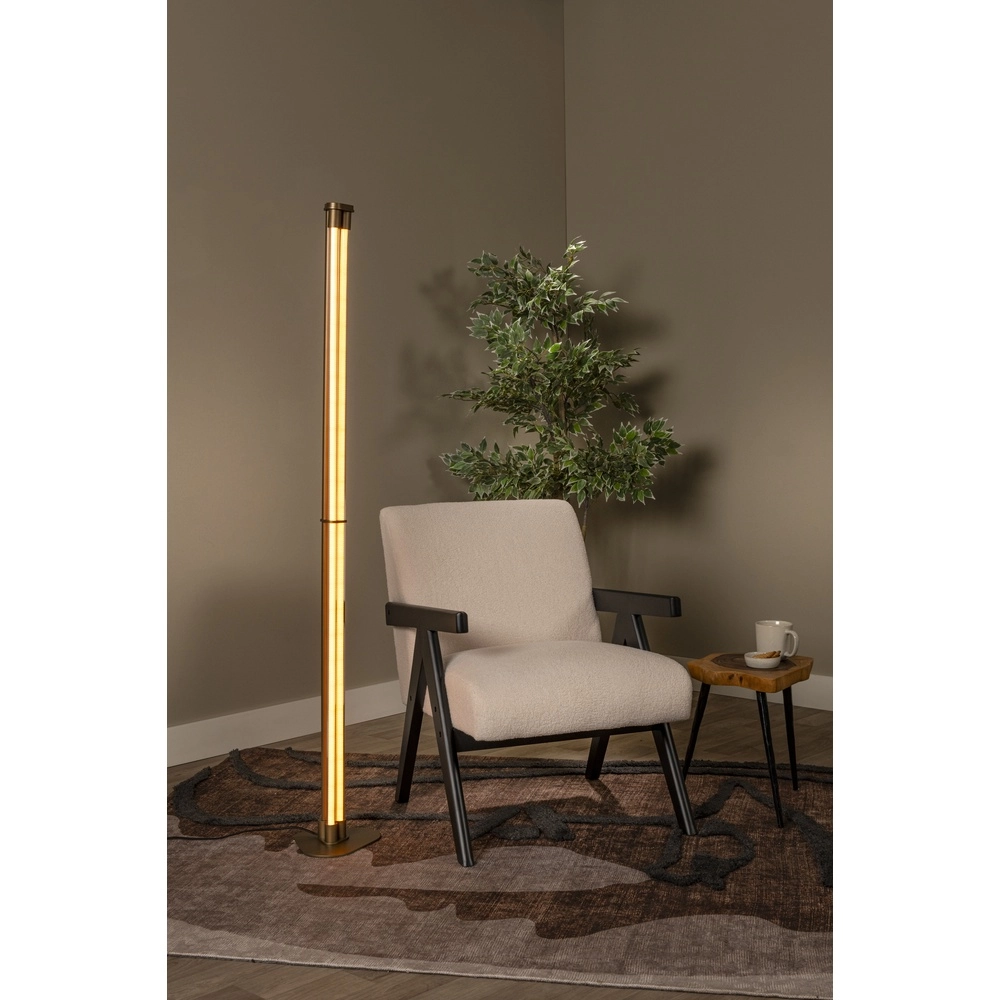 Lampe sur pied unique Janderin Champagne Lucide Vibes 5411212242105