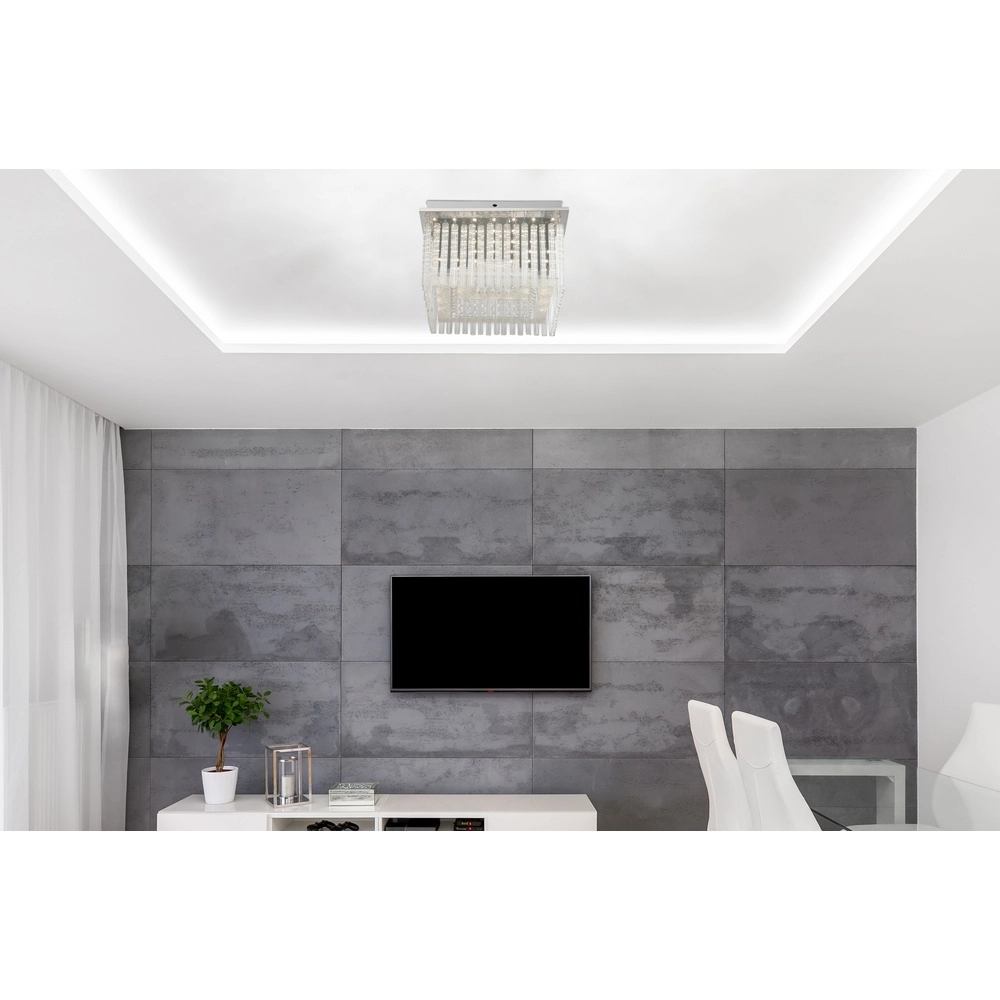Lampe de plafond Vince Chrome Globo 9007371319480