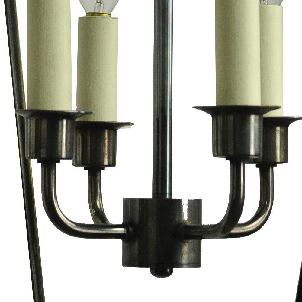 Lampe suspendue rurale Knightbridge 4 lumières 63cm - or poli (pbul) Limehouse