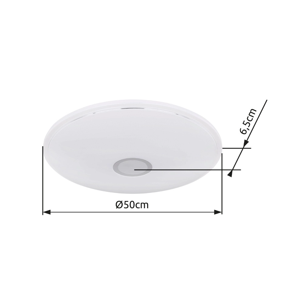 Plaffoniere Connor design blanc réglable Ø 50cm Globo 9007371403080