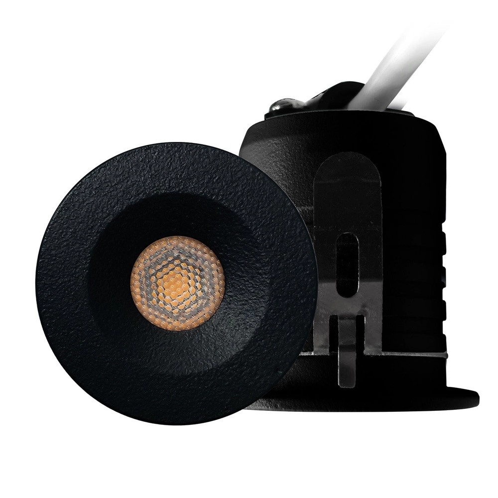 LED Mini projecteur encastré 3W noir