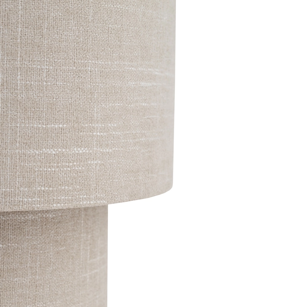 Lampe de pied Santana Ø crème 35cm Lyora 5903139122030