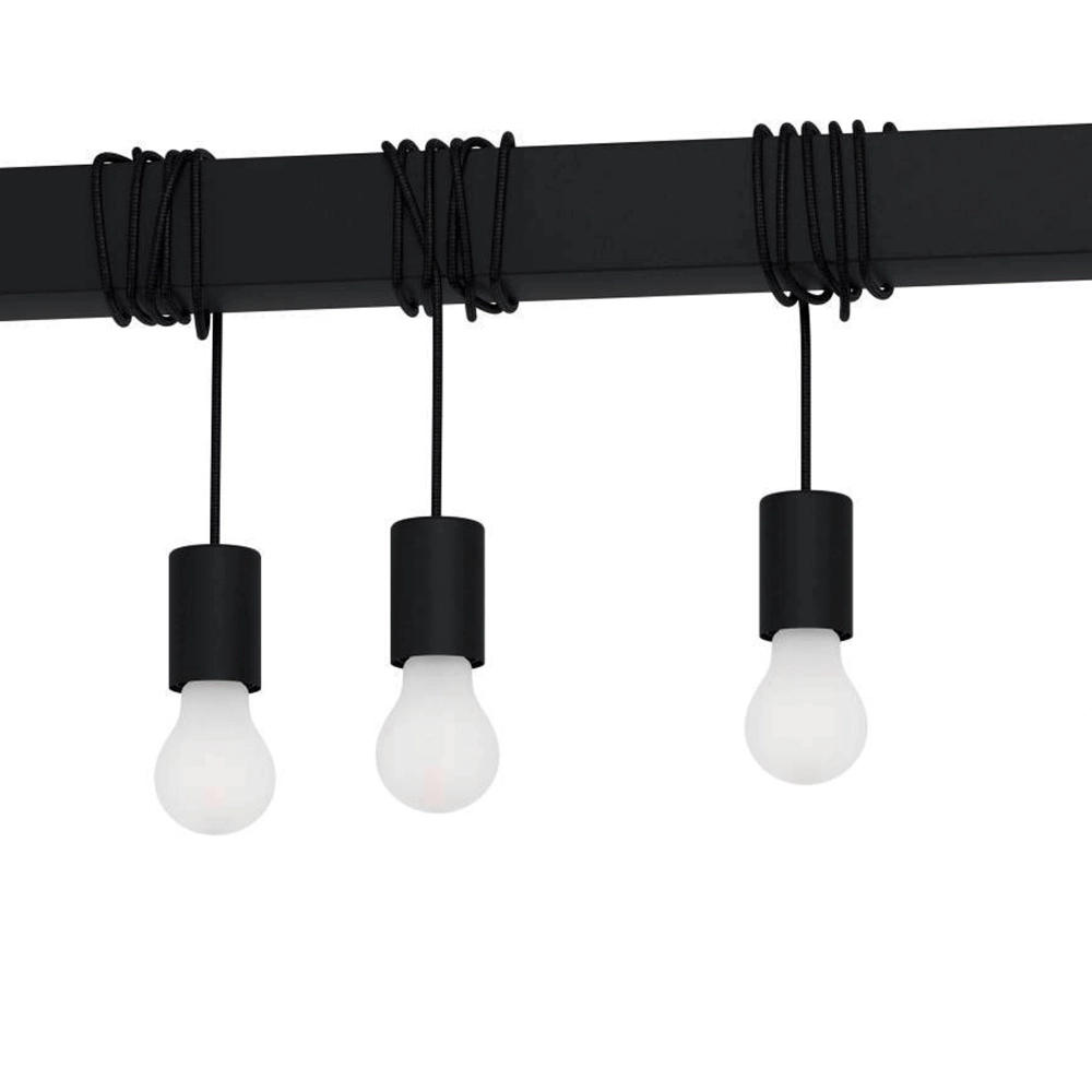 Lampe suspendue noire Townshend-B 7 lumières Stars of Light 9002759399382