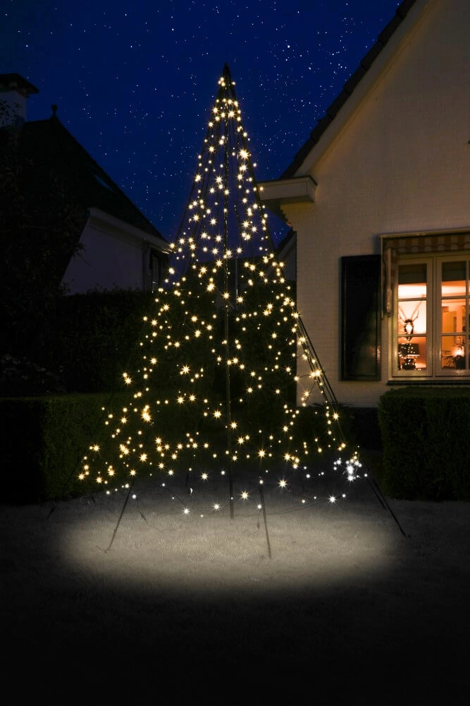3 meter - 480 Led - Warm White - Incl. Pole Fairybell 8718781474201