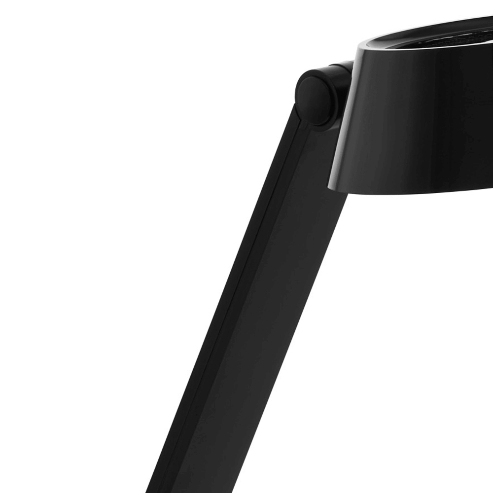 Lampe de bureau noire Banderalo avec panneau de chargement Eglo 9002759998325