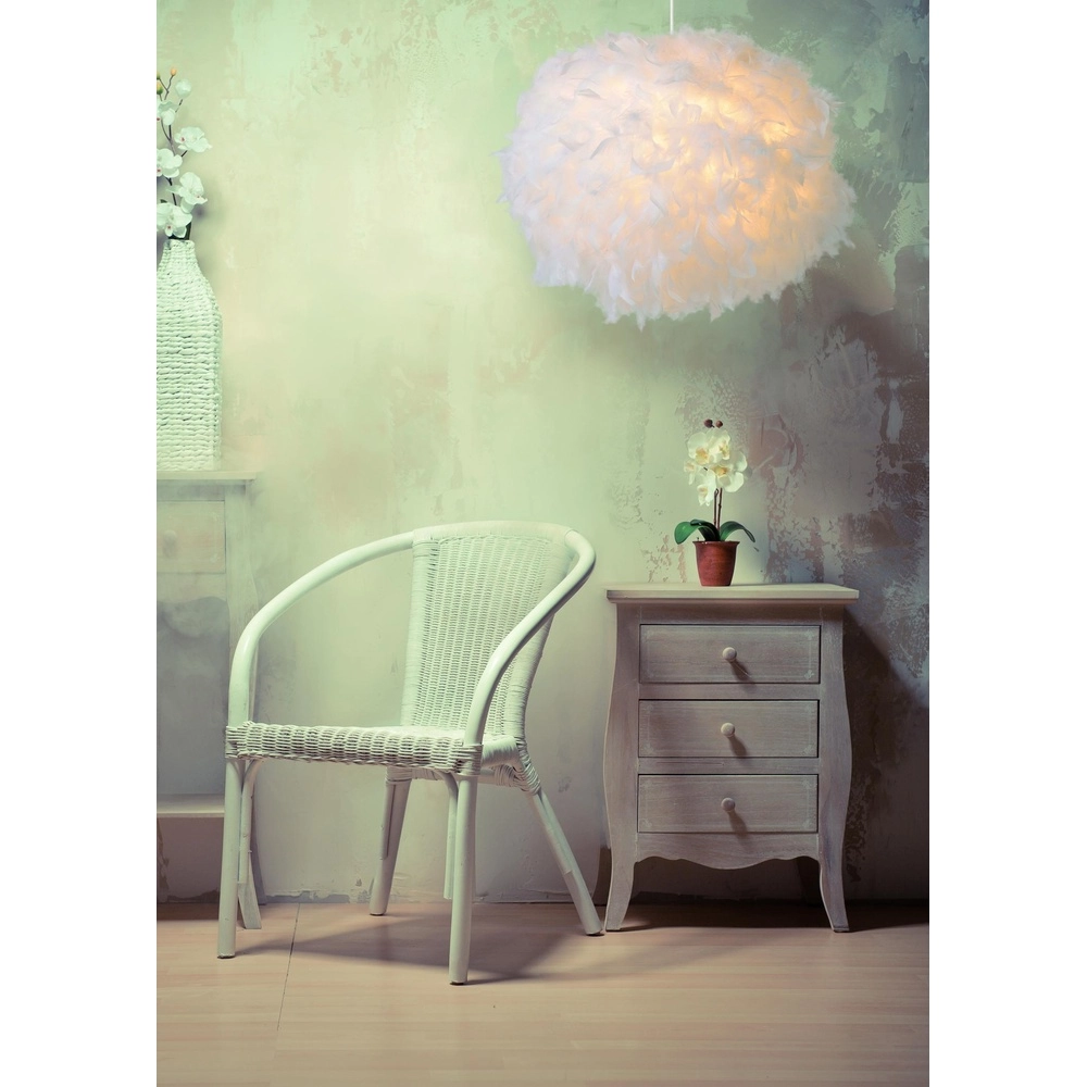 Lampe suspendue Goosy Soft Ø 50 cm de blanc Lucide 5411212712707
