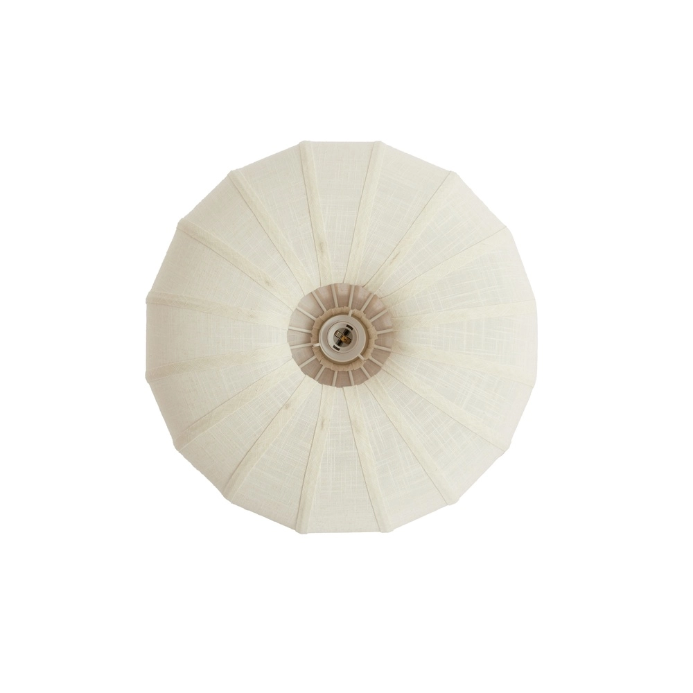 Lampe de plafond Japandi Zosia Ø 50cm - crème - 1x E27 Light & Living 8717807831837