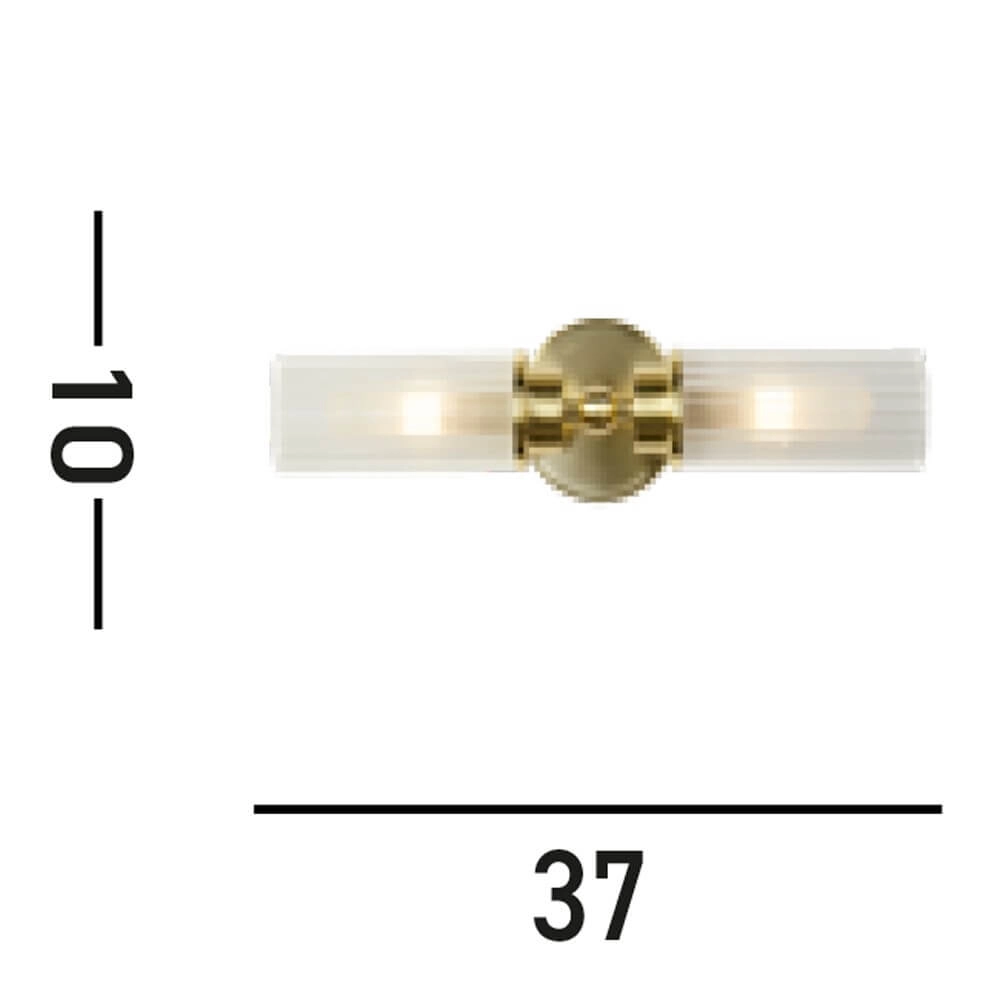 Applique murale 2 lumières Imperial or Searchlight 5053423271972