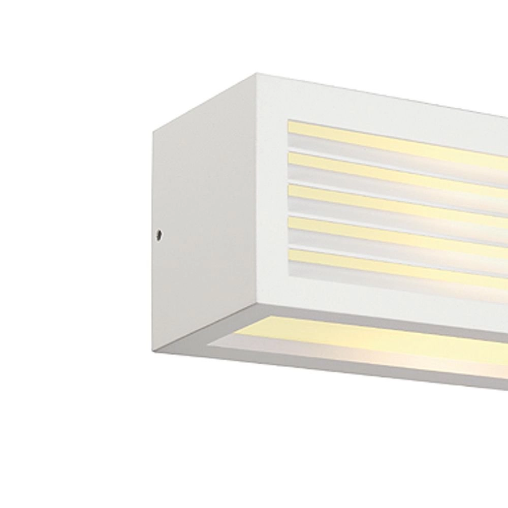 Lampe d'extérieur Box L E27 blanc SLV 4024163129367