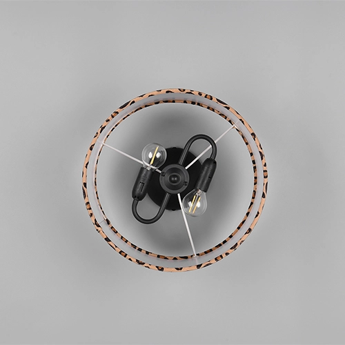 Lampe de plafond Pardina Imprimé léopard Trio 4017807693072