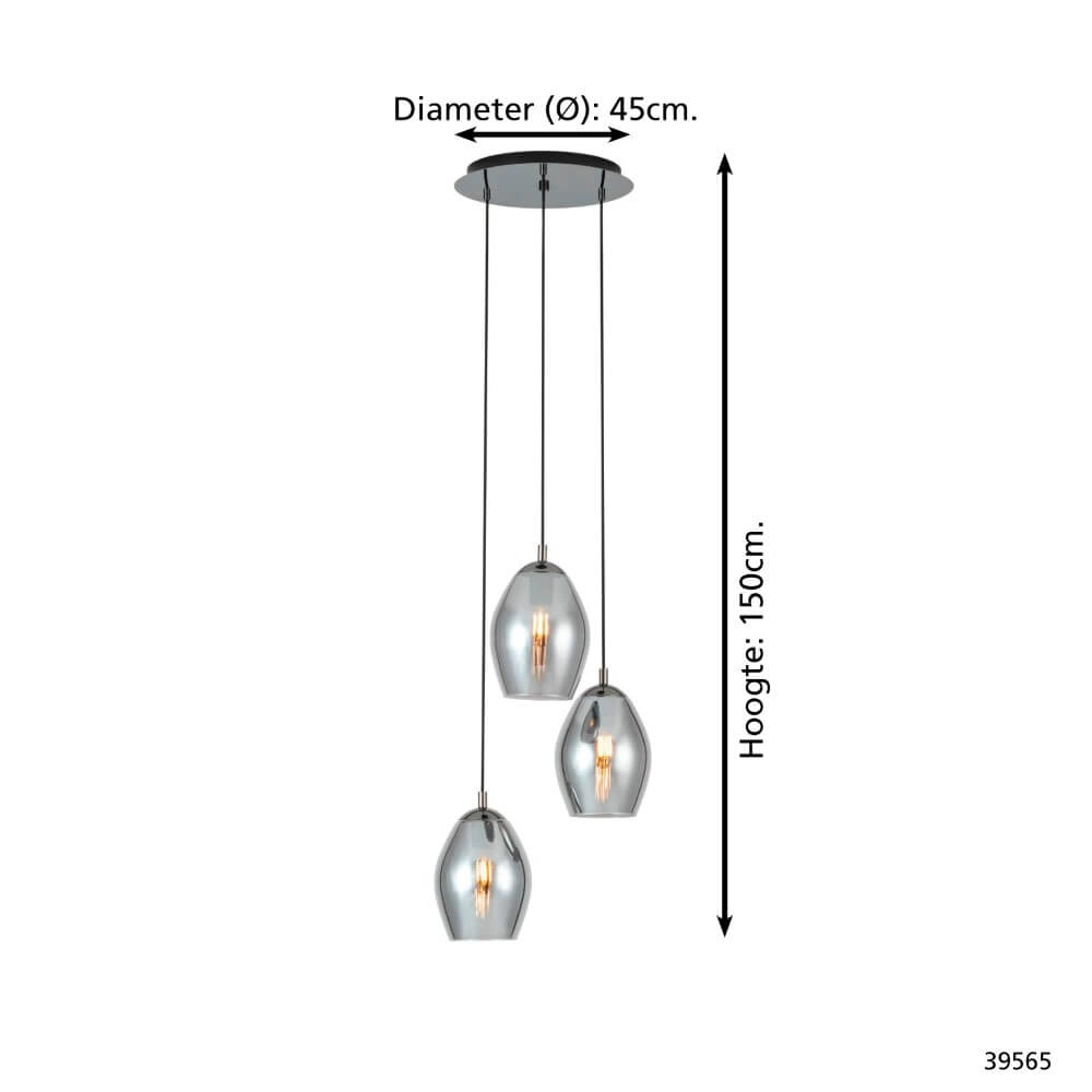Lampe suspendue Vide Estanys Ø Stars of Light 9002759395650