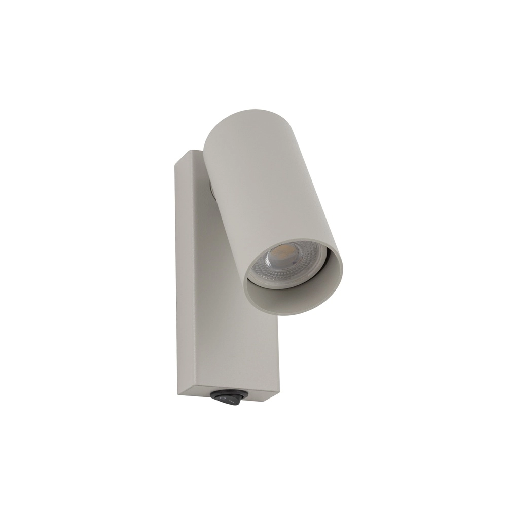 Projecteur directionnel Fourty avec interrupteur - gris clair Lyora 5903139117654