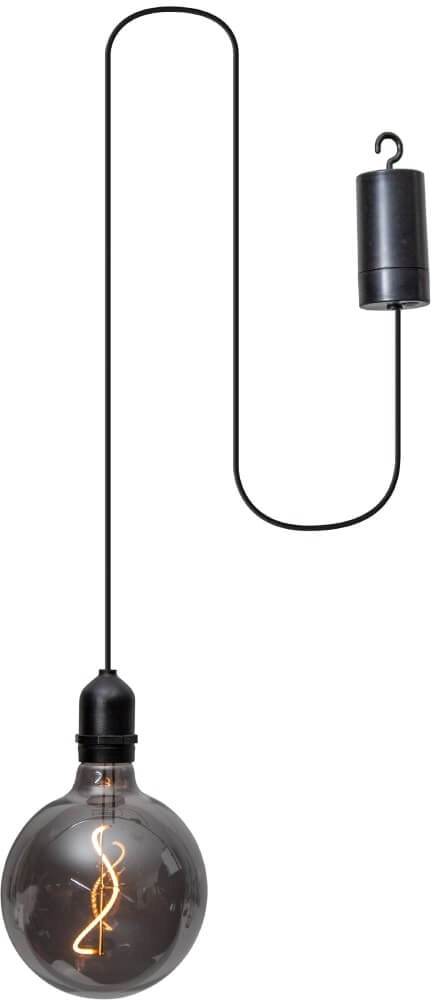 Pendule noire Vignanello fumée